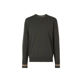 Burberry Sweater Men's Olive Green