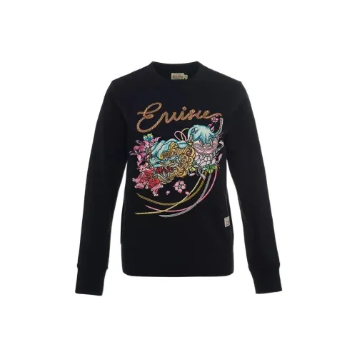 EVISU Sweatshirts Women's Black