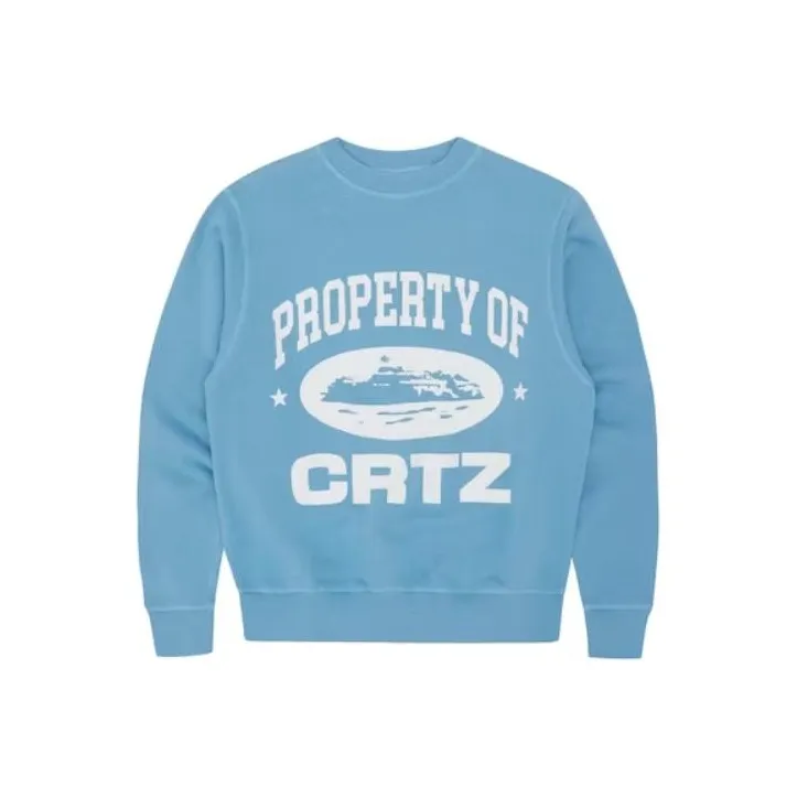 Corteiz Sweatshirts Women's Blue-0