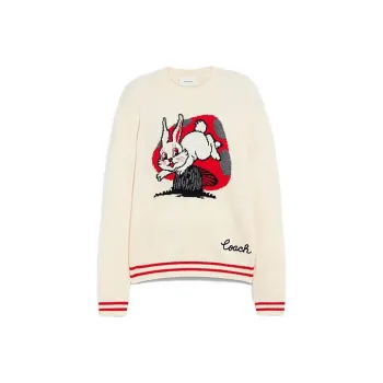 COACH x WHITE RABBIT Coach X White Rabbit FW22 Sweater Women's Ecru