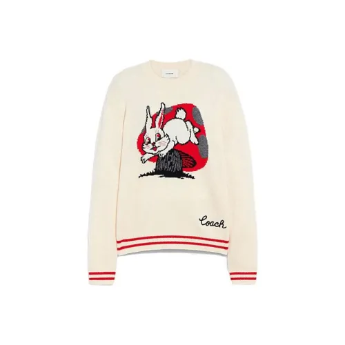 COACH x WHITE RABBIT Coach X White Rabbit FW22 Sweater Women's Ecru