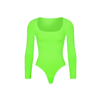 Skims Bodysuits Women's Neon Green