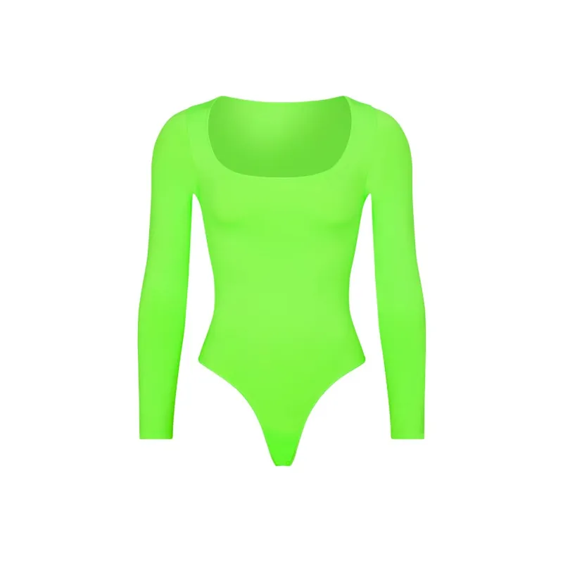 Skims Bodysuits Women's Neon Green-0