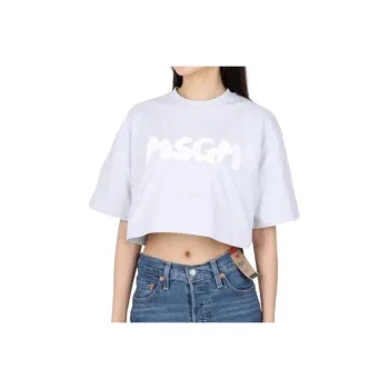 MSGM T Shirts Women's White