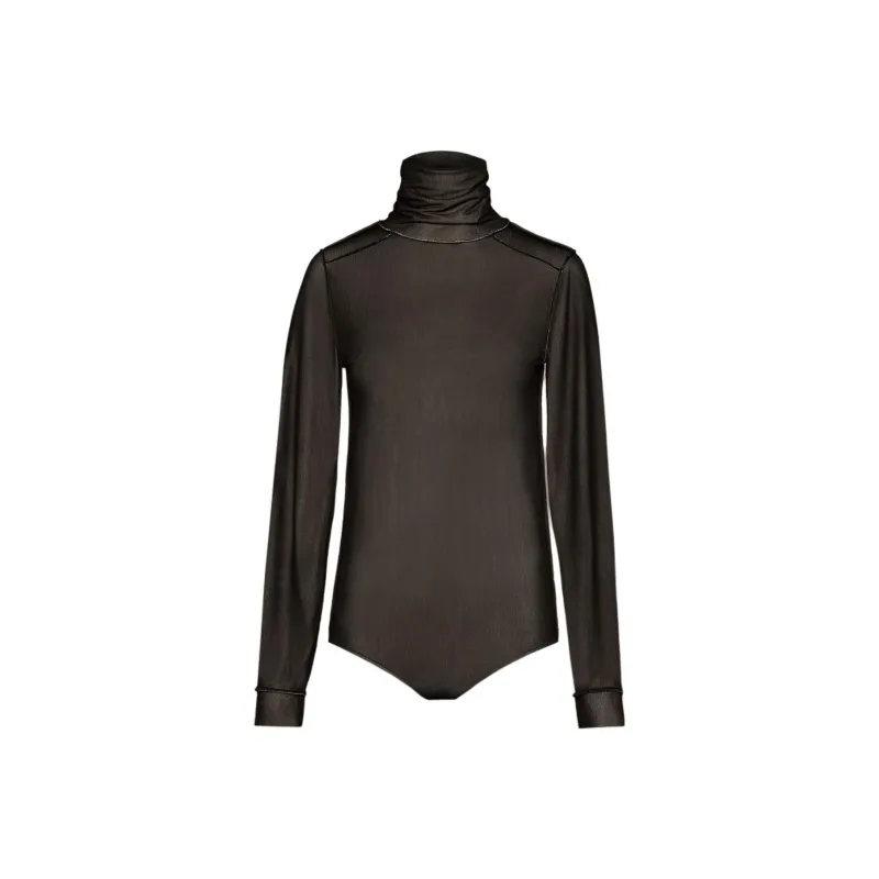 Maison Margiela Mockneck Sleeved Top-0