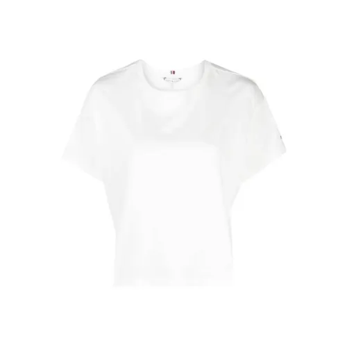 Tommy Hilfiger Logo embroidered Cotton T shirt