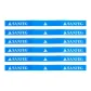 Blue[6 Pack]Abrasion-Resistant PU Racket Protective Tape