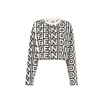 FENDI By Marc Jacobs Two tone Jersey Sweatshirt Multicolor