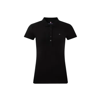 Tommy Hilfiger Polo Shirt Women's Black