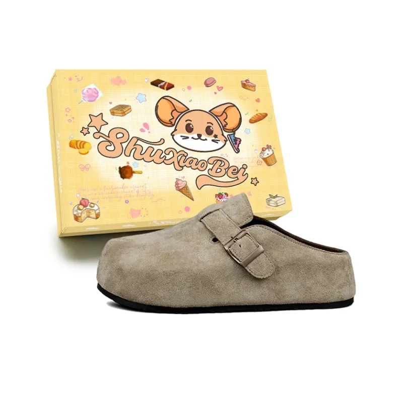 SHUXIAOBEI Closed Toe Slippers Women's-2