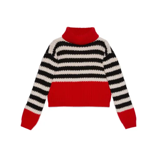 GUCCI Cashmere Sweaters Women's Red