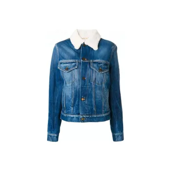SAINT LAURENT Jackets Women's Blue
