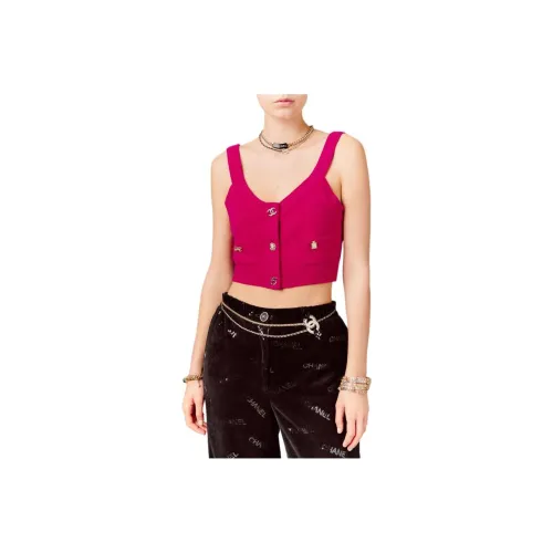 CHANEL Camisoles Women's Dark Pink