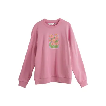 Olrain Sweatshirt Women's Fuchsia