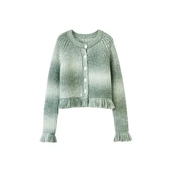 XIANGYING Knitwear Women's Green
