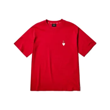 MLB Korea Heart T Shirt Women's Red