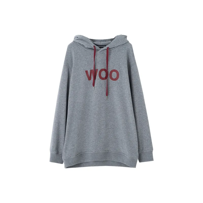 SOON FLOWER Sweatshirt Women's Gray-0