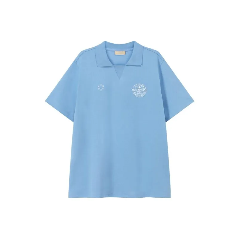 NO ONE ELSE NO ONE ELSE 7 Series Polo Shirts Unisex-3