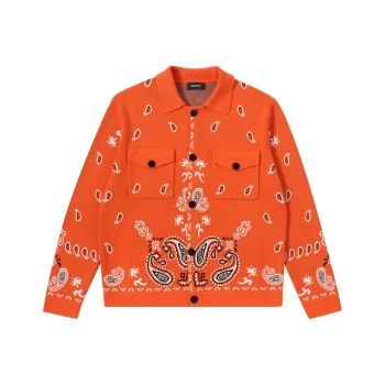 CNNAKUPENDA Cashmere Sweaters Unisex Orange Red