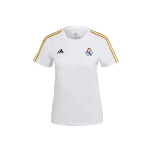 Adidas Real Madrid T-Shirts Women's White
