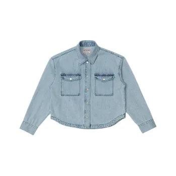 GUESS Shirts Women's LBL-Light Blue