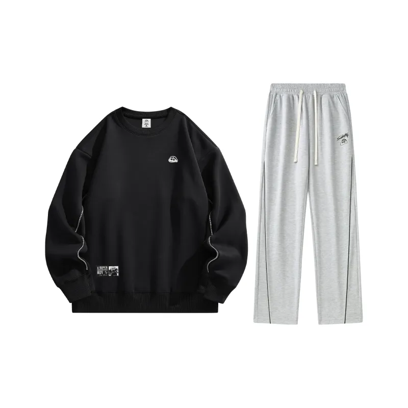 Crayon Shinchan Sweatshirt Set Unisex-10
