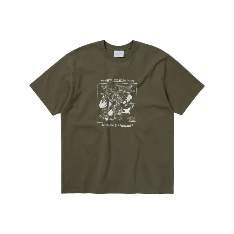 Thisisneverthat T Shirts Unisex Olive Green-0
