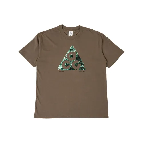 Nike T Shirts Women's Brown