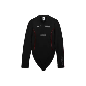 Nike X Megan Thee Stallion Women's Long Sleeve Bodysuit Black