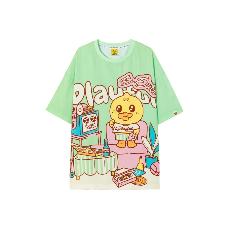 B.Duck T Shirts Women's Green-0