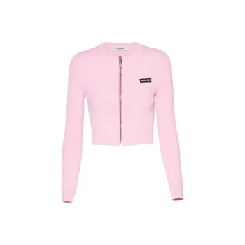 MIU MIU SS23 Knitwear Women's Light Pink