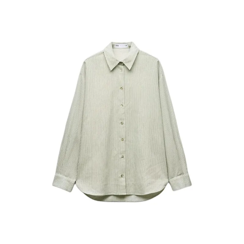 ZARA Shirts Women's Green-0