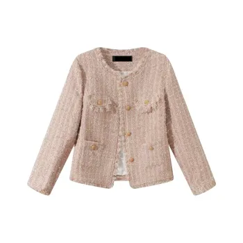 JOSR Jackets & Coats Women's Pink