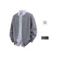 Dark Gray+Blue White Stripes[Shirt]