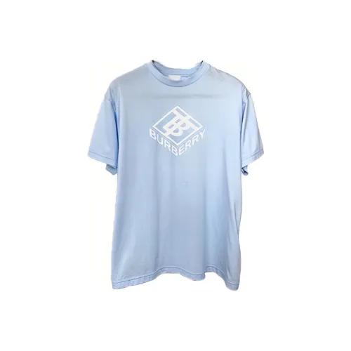 Burberry T Shirts Women's Blue