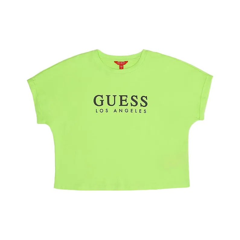 GUESS T-Shirts Women's Neon Green-0