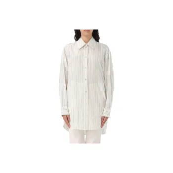 ISABEL MARANT Long Sleeved Striped Buttoned Shirt