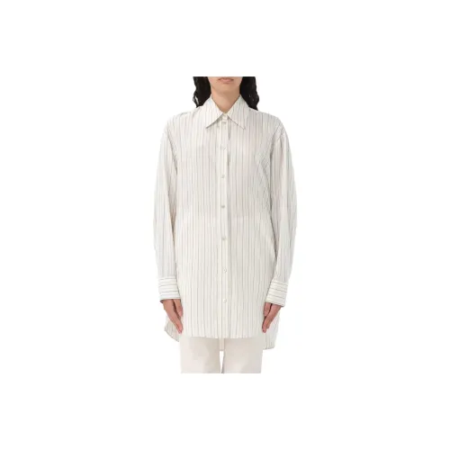 ISABEL MARANT Long Sleeved Striped Buttoned Shirt