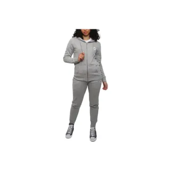 Converse Full Zip Hoodie Jackets Coats Women's Gray