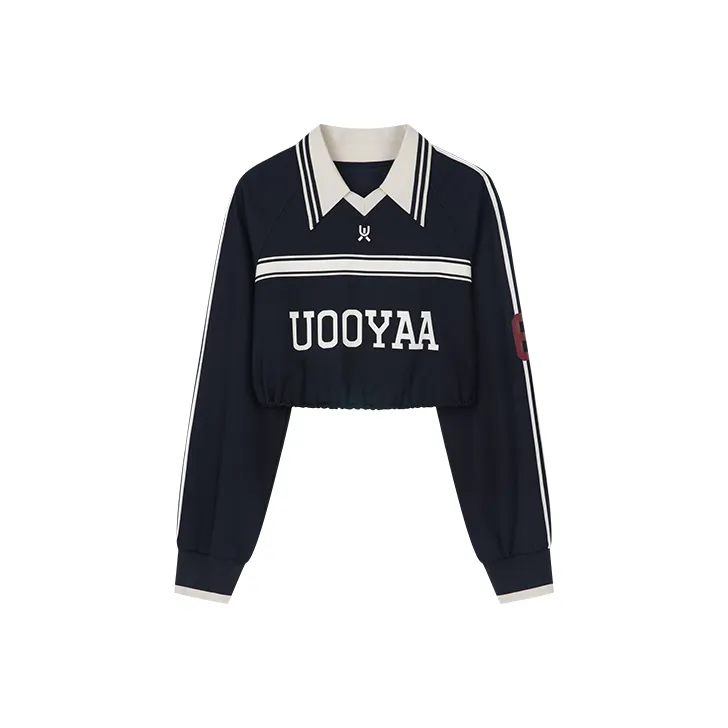 UOOYAA Sweatshirts Women's Navy Blue-0