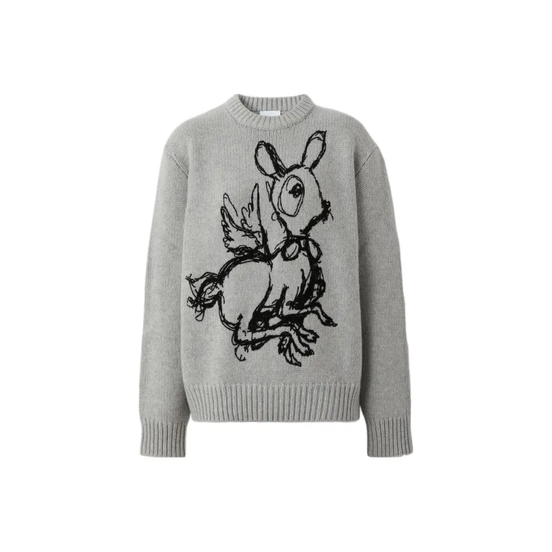 Burberry FW22 Sweater Women's Gray-0