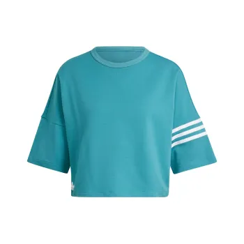 Adidas Originals ADICOLOR NEUCLASSICS T Shirts Women's Arctic Ocean Blue/White