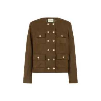 MEIYANG Jackets Coats Women's Brown