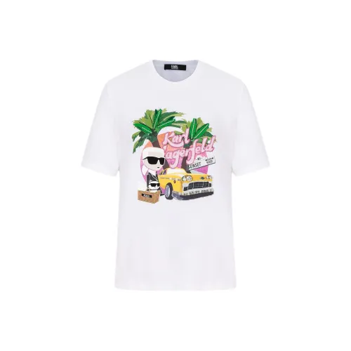 KARL LAGERFELD T Shirt Women's White