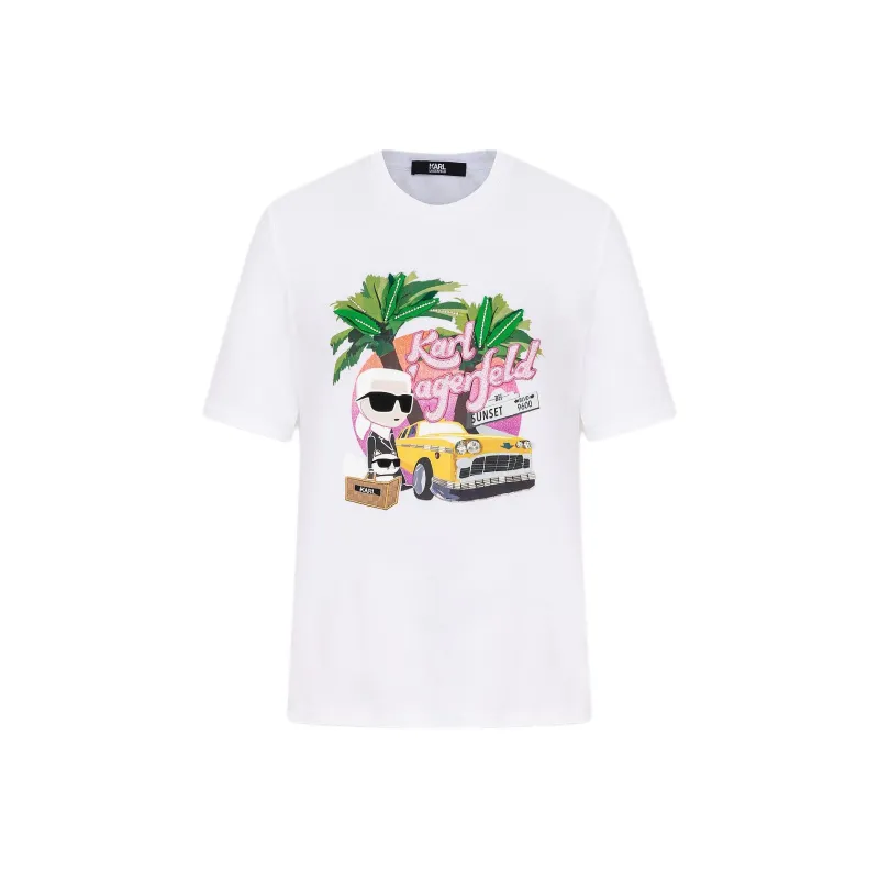 KARL LAGERFELD T Shirt Women's White-0
