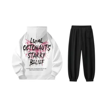 Small Columns Under The Sea Sweatshirt Set Unisex