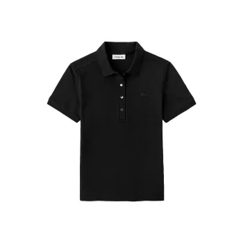 LACOSTE Logo-patch Detail Polo Dress