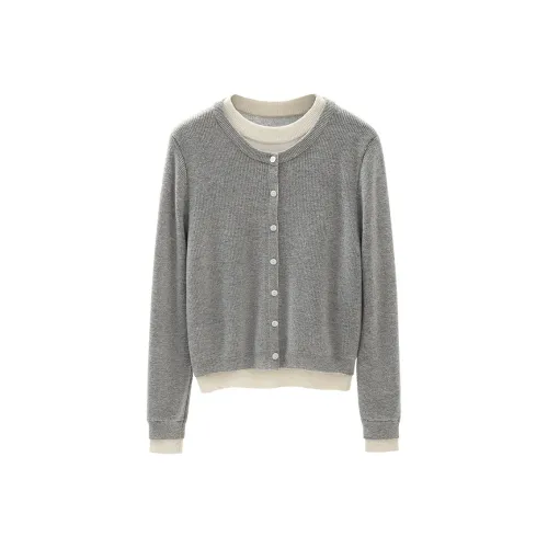 Cypress House Knitwear Women's Light Gray