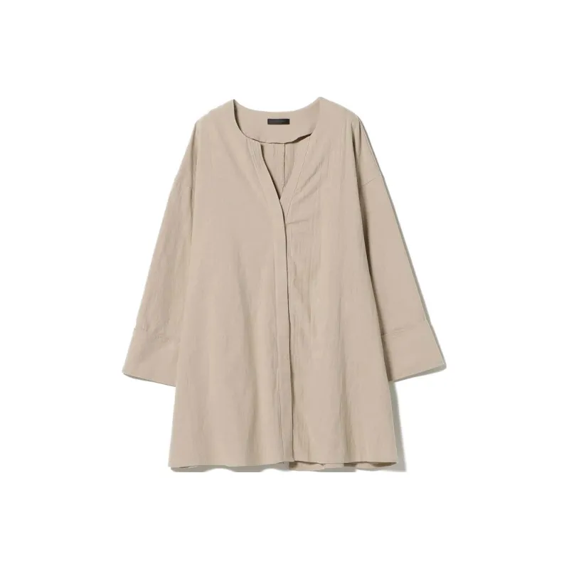 Beams Shirts Women's Natural Color-0