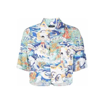 R13 Shirts Women's Sky Blue